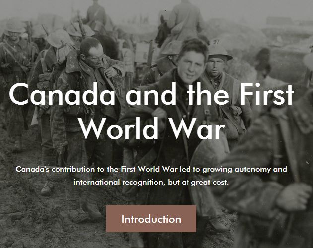 canada world war 1 essay